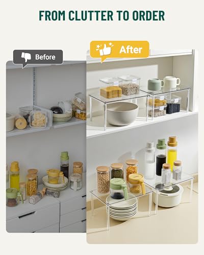Acrylic Cabinet Organizer Set of 4 (4 Count)