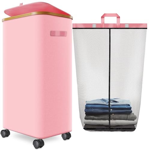 Laundry Hamper with Wheels (3719.5425 Fl Oz)