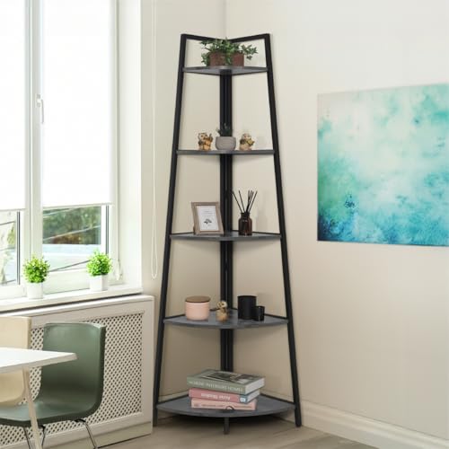 5 Tier Corner Shelf Stand