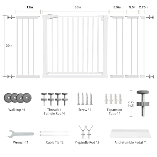 Extra Wide Baby Gate for Doorways