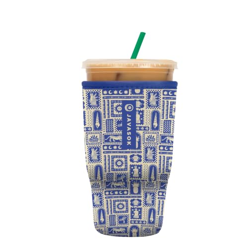 JavaSok Iced Coffee & Cold Soda Insulated Neoprene Cup Sleeve