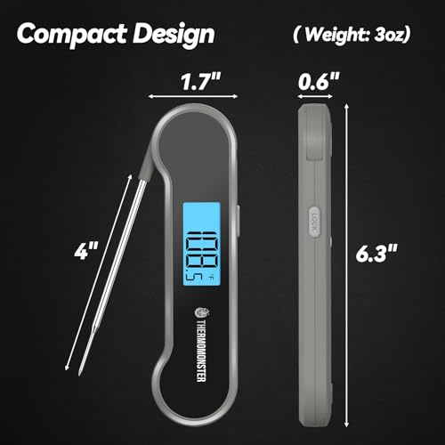 0.5 Sec Instant Read Meat Thermometer Digital for Cooking