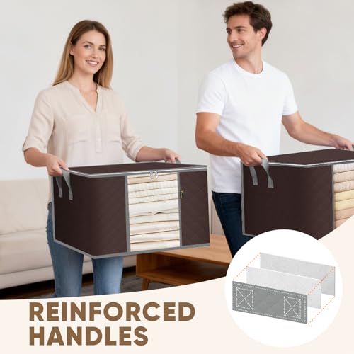 8 Pack Clothes Storage Bags (8 Count)