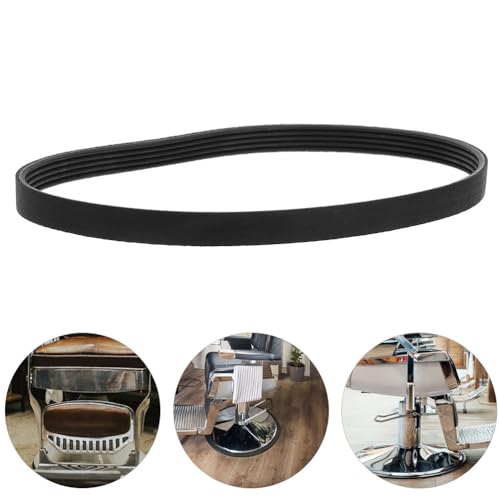 2Pcs Barber Chair Base Rings Non Slip Rubber Gaskets for Salon Chair Stability and Floor Protection 20.47X20.47X0.39In Hairdressing Accessories (2 Count)