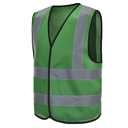 10 14 year Green kids safety vest