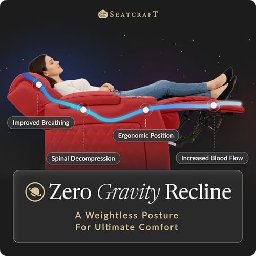 Apex Home Theater Seating Red Row of 5