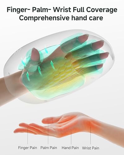 Hand Massager with Heat Compression & Vibration