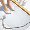 Large Shower Mat Bathtub Mat Bath Mat Non Slip Clear 21.5"x33.5"