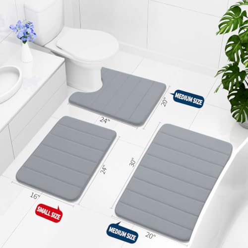 Memory Foam Bath Mat 45 x 27 (11.25 Sq Ft)