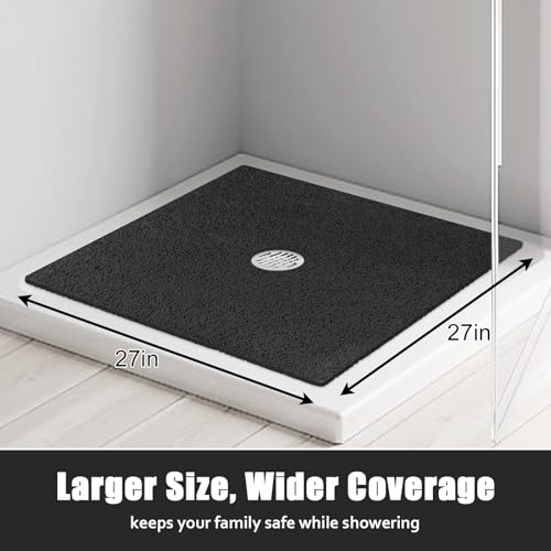 Square Shower Mat Non Slip