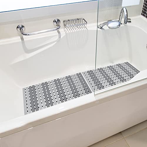 Shower Mat Non Slip Bathtub Mat 27.5 x 15.7 Inch Bath Mat for Tub