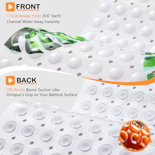 Non Slip Bath Mat for Tub 40x16