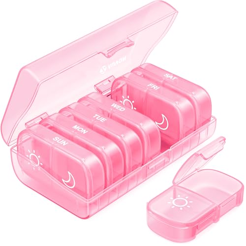 Weekly Pill Organizer 2 Times a Day
