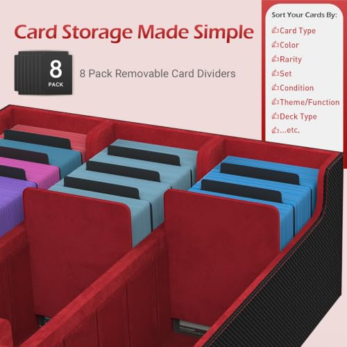 3 Row【2400+】Trading Card Storage Box