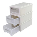 6 Quart Stacking Storage Drawer Unit Front Box (3 Count)