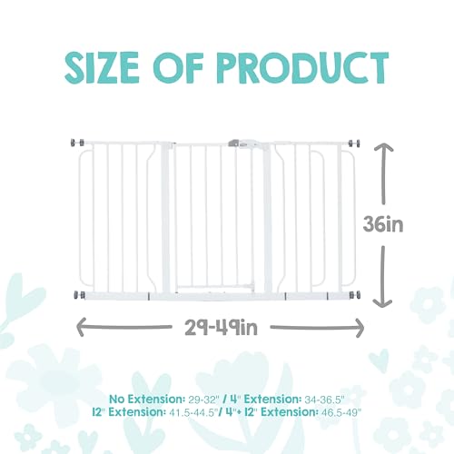 36" Extra Tall and Wide Baby Gate