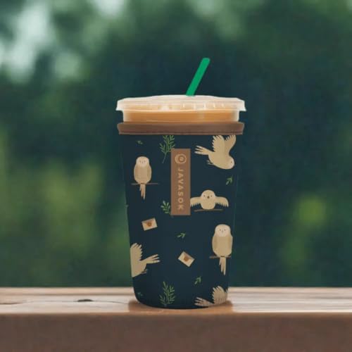 JavaSok Iced Coffee & Cold Soda Insulated Neoprene Cup Sleeve