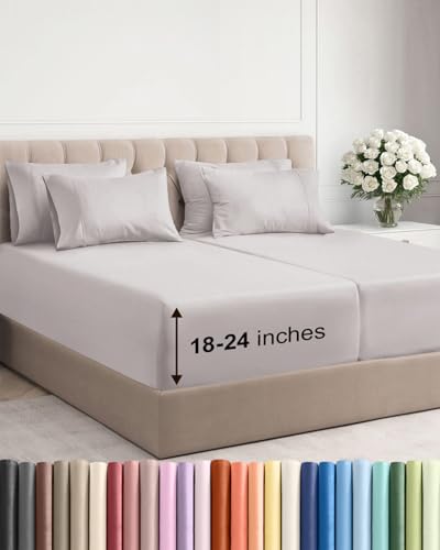 Extra Deep Split King Sheet Set