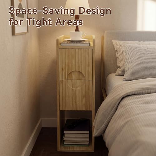 Narrow Nightstand Set of 2 (2 Count)