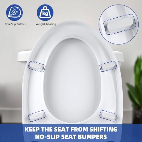 SS124 Toilet Seat Replacement Compatible with TOTO
