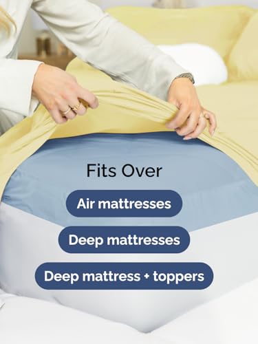 Extra Deep Cal King Sheet Set