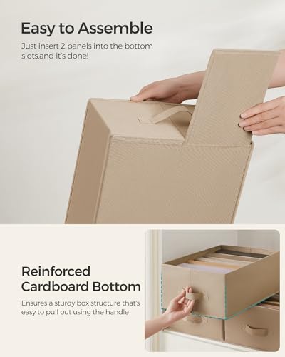 4 Pack Drawer Clothes Organizers (4 Count)