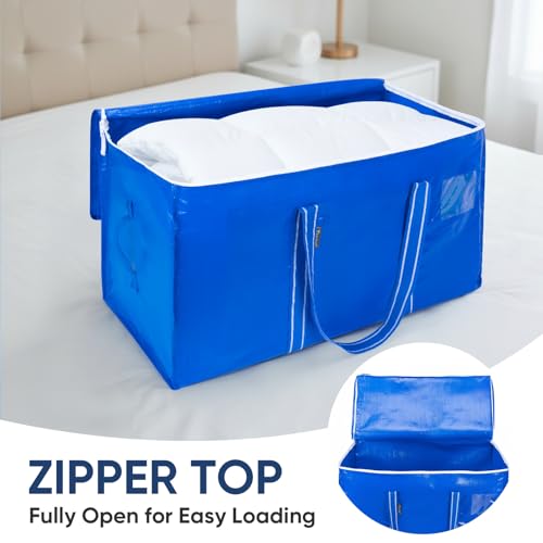 8 Pack Oversized Moving Bags with Reinforced Handles (8 Count)