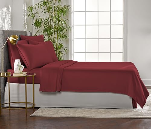 Full Sheets Genuine 100% Organic Viscose Derived from Bamboo Bed Sheet Set (4 Piece Set)