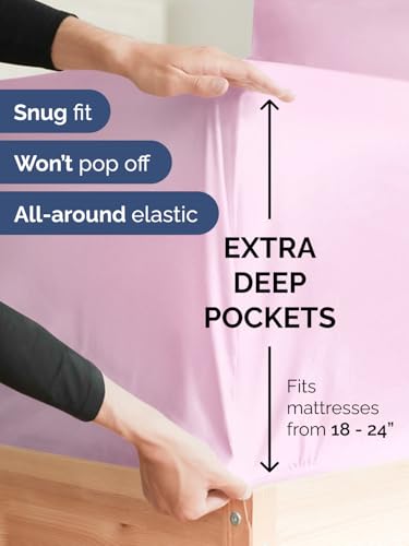 Extra Deep Twin Sheet Set