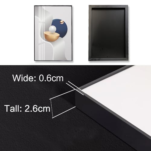 Large Frame Canvas Wall Art Glossy Blue Geometry Modern Living Room (3 Count)