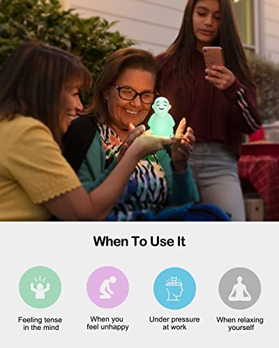 Calm Your Mind for Stress & Anxiety Relief Night Light for Mindfulness