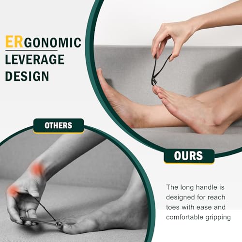 1Pcs Angled Head Nail Clippers for Seniors