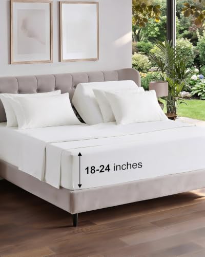 Extra Deep Flex Top Split Head King Sheet Set