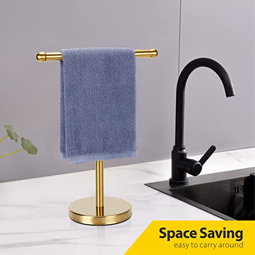 Hand Towel Holder Gold