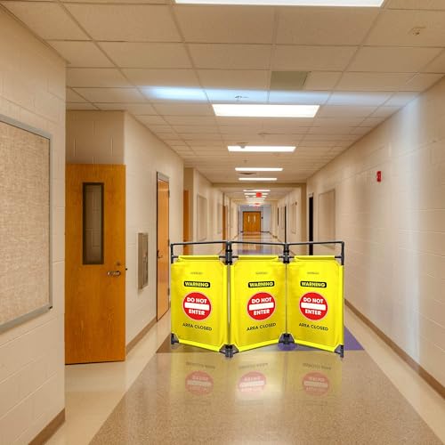 Do Not Enter Foldable Safety Barricade