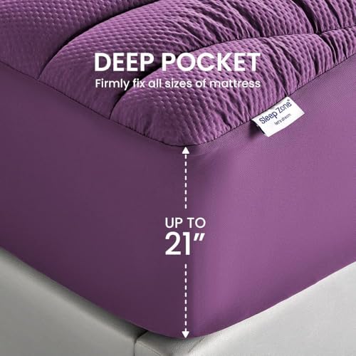 Cooling Mattress Topper Twin XL for College Dorm
