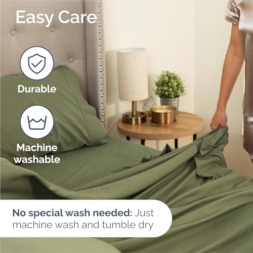 Cal King 6 Piece Bed Sheet Set