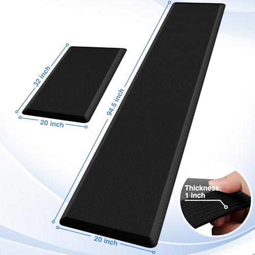 1 Inch Kitchen Mats for Floor (2 Count)