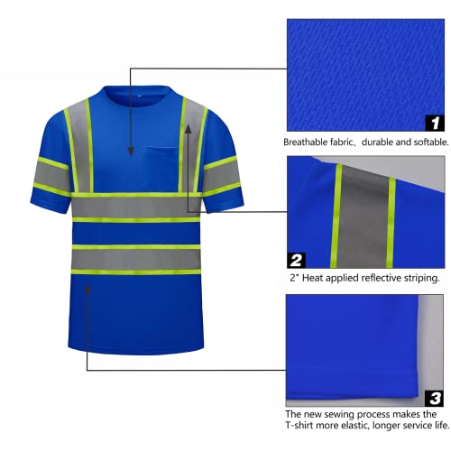 Hi Vis Safety Shirts (3 Count)