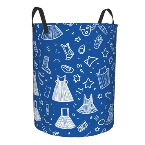 Laundry Basket Colorful Lin Collapsible Large Capacity