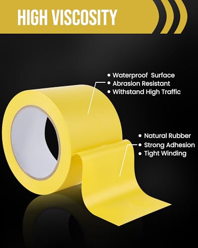 6 Rolls Vinyl Tape (6 Count)