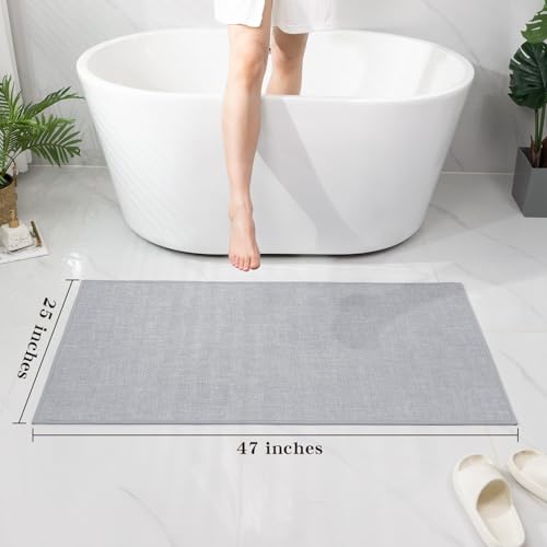 Bathroom Rugs Mat 47x25 (2.0004 Sq Ft)