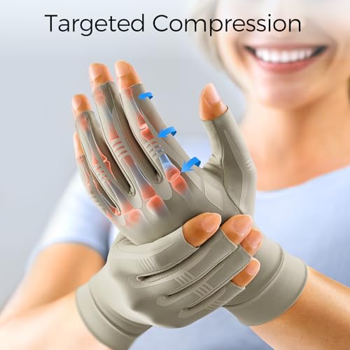All Around Compression Arthritis Gloves for Women Men for Pain