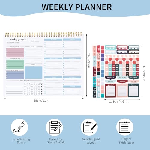 Weekly Desk Planner