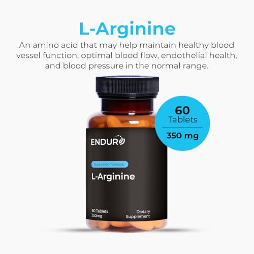 Endur L Arginine Supplement (60 Count)
