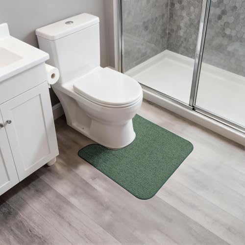 Toilet Rugs U Shaped Bathroom Rug (480 sq in)