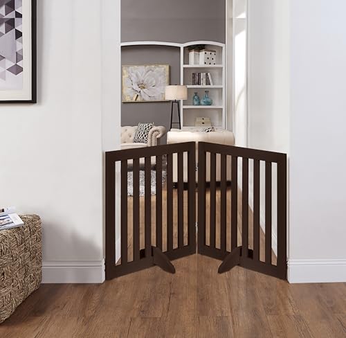 24”H Free Standing Pet Gate for Dog Cat