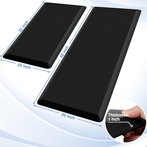 1 Inch Kitchen Mats for Floor (2 Count)