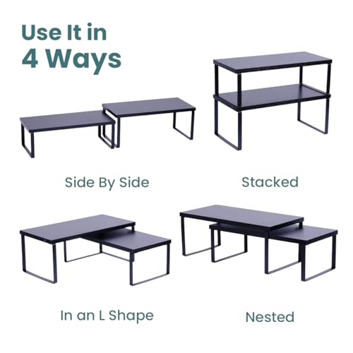 Cabinet Organizer Shelf (2 Count)