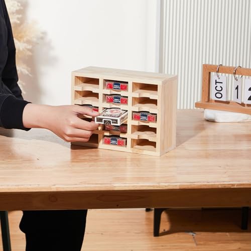 Playing Card Display Wooden 15